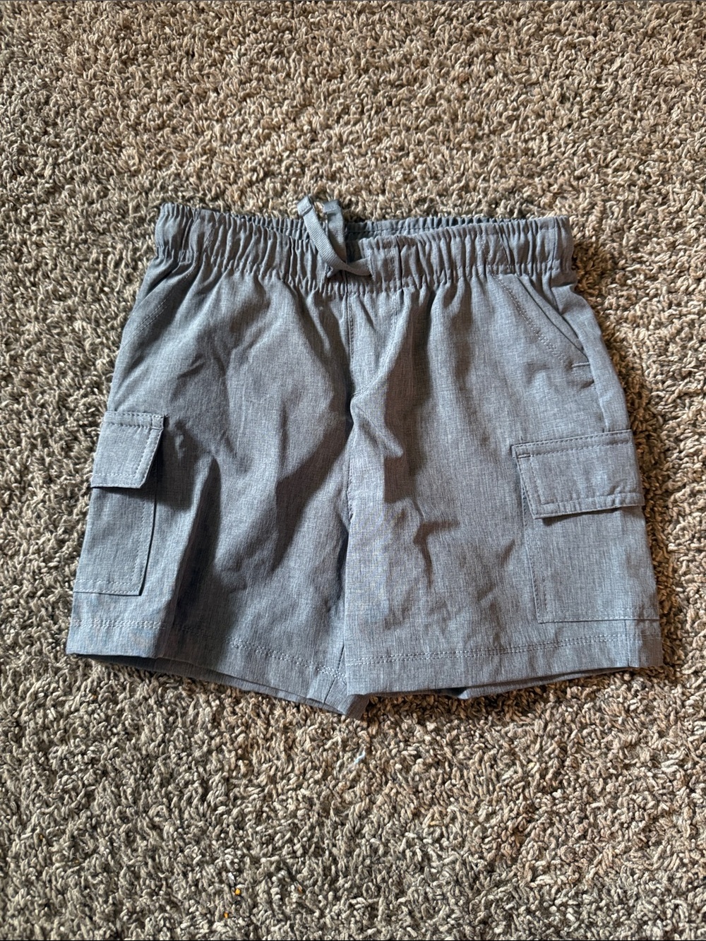 C&C California Men's Light Gray Cargo Shorts